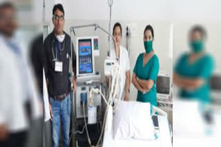 A person has donated two ventilators to the district hospital in Anuppur