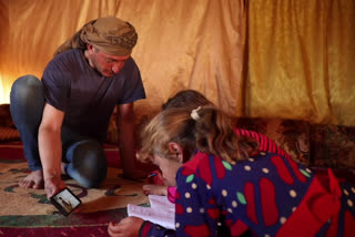 Online education is spreading in the displaced Syrians camps of Idlib amid coronavirus.