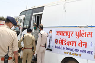 24 × 7 mobile medical van service for police