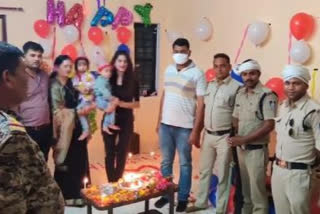 Birthday party in police quarter against lockdown rules