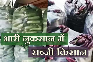 Corona Effect Large loss to vegetable farmers in Jind due to lockdown