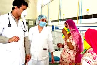 barmer news  barmer corona karmaveer  doctor husband and nurse wife