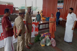 പാലാ മോട്ടോര്‍ വാഹനവകുപ്പ്  പാലാ നഗരസഭാ കമ്മൂണിറ്റി കിച്ചണ്‍  community kitchen pala  pala motor vehicles department