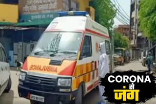 Corona infected woman gave birth to a child in ghaziabad