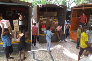 wine-bottles-shifted-to-marriage-hall-in-trichy