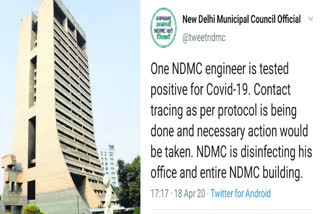 NDMC chief engineer found corona positive