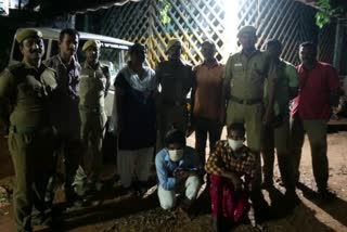 two arrested for hunting forest pig in kanyakumari