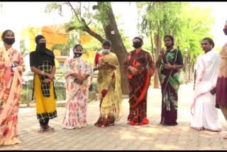 third junder peoples begging food in hubballi