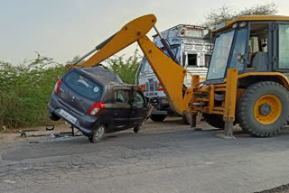 jalore news, rajasthan news, three died in road accident