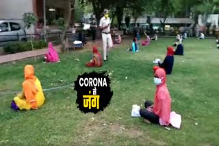 East delhi madhu vihar baby milk distribution during the corona