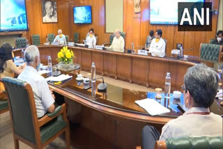 Amit Shah reviews COVID-19 situation in states  UTs  Amit Shah  covid  corona  review meeting  newdelhi  ന്യൂഡൽഹി  കേന്ദ്ര ആഭ്യന്തരമന്ത്രി  അവലോകന യോഗം  അമിത് ഷാ  ജി കിഷൻ റെഡ്ഡി, നിത്യാനന്ദ് റായ്