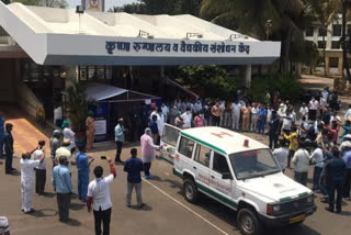 High risk patients quarantine in Karad Hospital