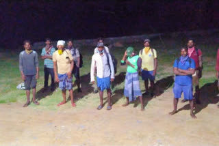 12 fishermens are cameback tosrikakulam