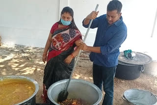 Andhra Pradesh Deputy Chief Minister and her husband