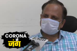 Health Minister Satyendra Jain update on corona virus in delhi