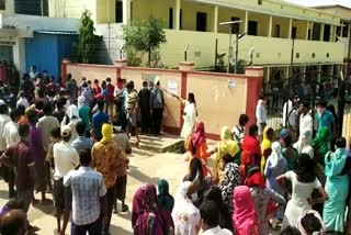 groceries distributions to labours in medak district