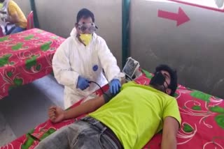 Blood donation camp organized in Shiva temple of Panayala