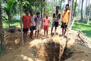 Children dug well