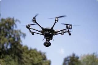 Drone cameras will be monitored in Corona positive village