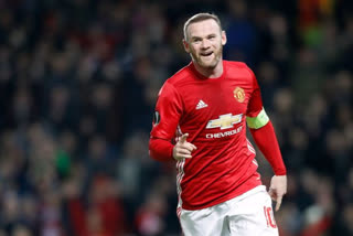England, Manchester United's, goalscorer Wayne Rooney