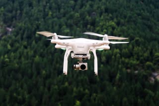 surveillance drone of Kolkata Police