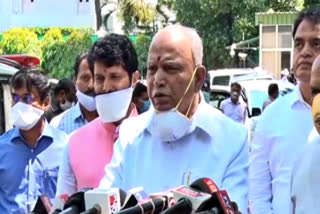 bsy statement on The Padarayanapura uproar case