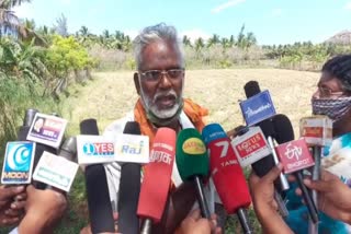 farmer petition against police in kanyakumari in land issue