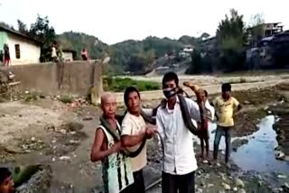 viral video news  hunters kill king cobra for meal  coronavirus lockdown in india