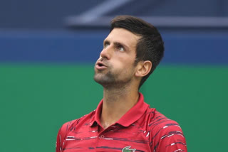 World No.1 tennis player Novak Djokovic