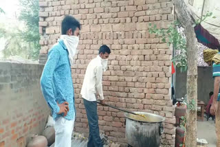 जनता रसोई का संचालन, Public kitchen operation, चूरू की खबर