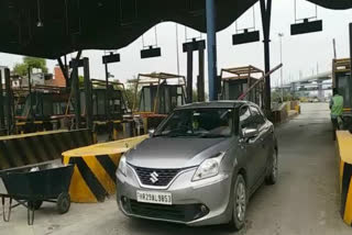 Faridabad-Badarpur border Toll plaza toll collection started