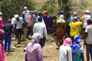 Workers involved in Narega work