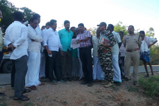 MLA Niranjan Kumar visits Kundukare