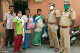 POLICE HELP TO NEEDY PEOPLE IN KAJIPET