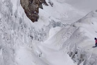 Avalanche  in Rahni nala