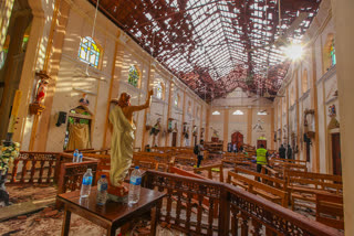 سری لنکا کے لوگوں نے وائرس کے دوران گھر پر ایسٹر بم کے متاثرین کو یاد کیا