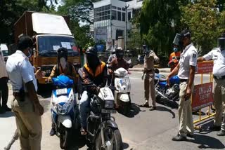 Police made tight security in Bangalore