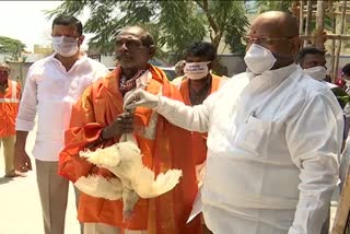 mla-who-distributes-chickens