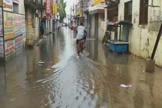 rain reised tention during weak lockdown in cuttack