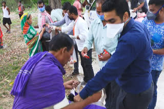 generosity of the doctors, the food distribution to the poor and needy