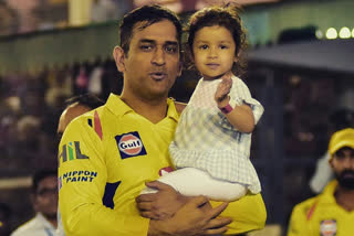 MS Dhoni Enjoy bike ride with his daughter Ziva in Coronavirus lockdown