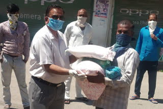 mandir nayas distributed ration