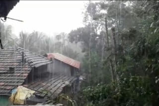 Heavy rain in part of chikkamagalurru districts