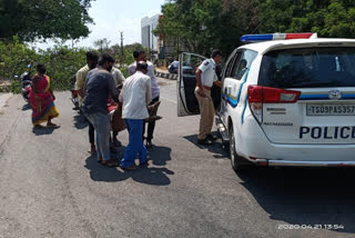 UPPAL TRAFFIC POLICE RESCUED A MAN