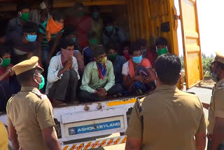 Maha: Truck with 60 migrant labourers intercepted; two booked