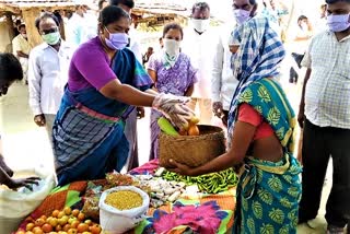 mla-sitakka-distribute-groceries-at-mulugu