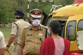 Police DG Abhay examined the situation on the Odisha-West Bengal border