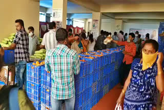 Vegetable Distribute to poor people in bengaluru