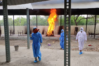 cremated prem singh mewada in bhopal