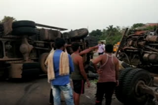 Accident on National Highway 66